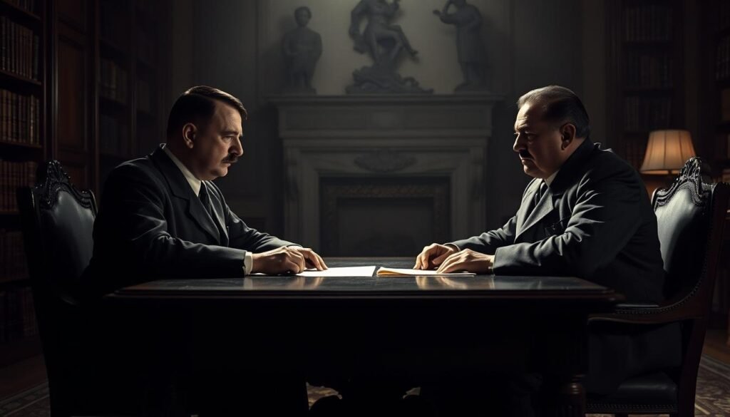 Hitler and Mussolini meetings